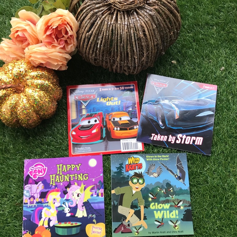Bundle of Early Reader Books - Cars, Wild Kratts